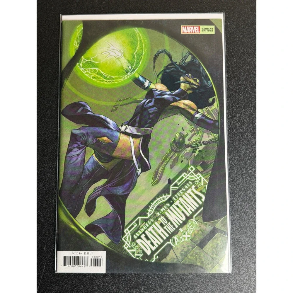 Marvel AXE Death to the Mutants 3 Variant Edition Sersi Avengers X-Men‎ Eternals